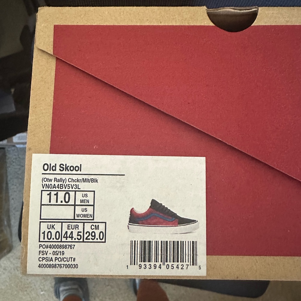 Vans Old Skool Otw Rally Checkr Mix Black Sneakers